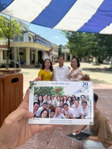 Ảnh photobooth được in trực tiếp tại sự kiện