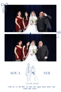 DanaBooth cung cấp photobooth cho đám cưới